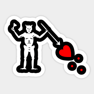 Jolly Roger: Edward Low Sticker